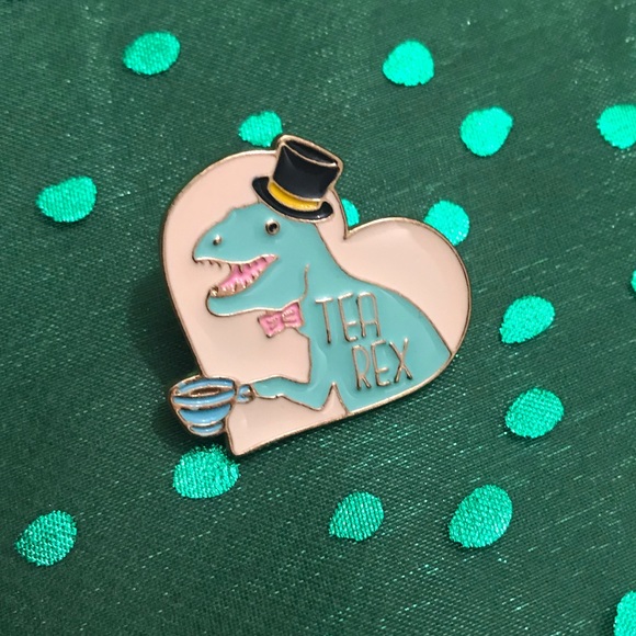 Accessories - Tea-Rex Pin